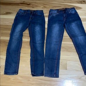 2 pairs of Joe’s Jeans boys size 12